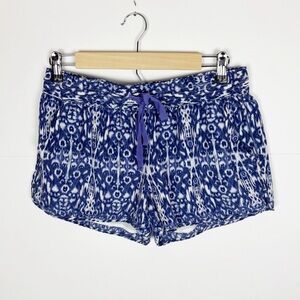 Joie Layana Silk Printed Shorts Size Small Pockets Drawstring